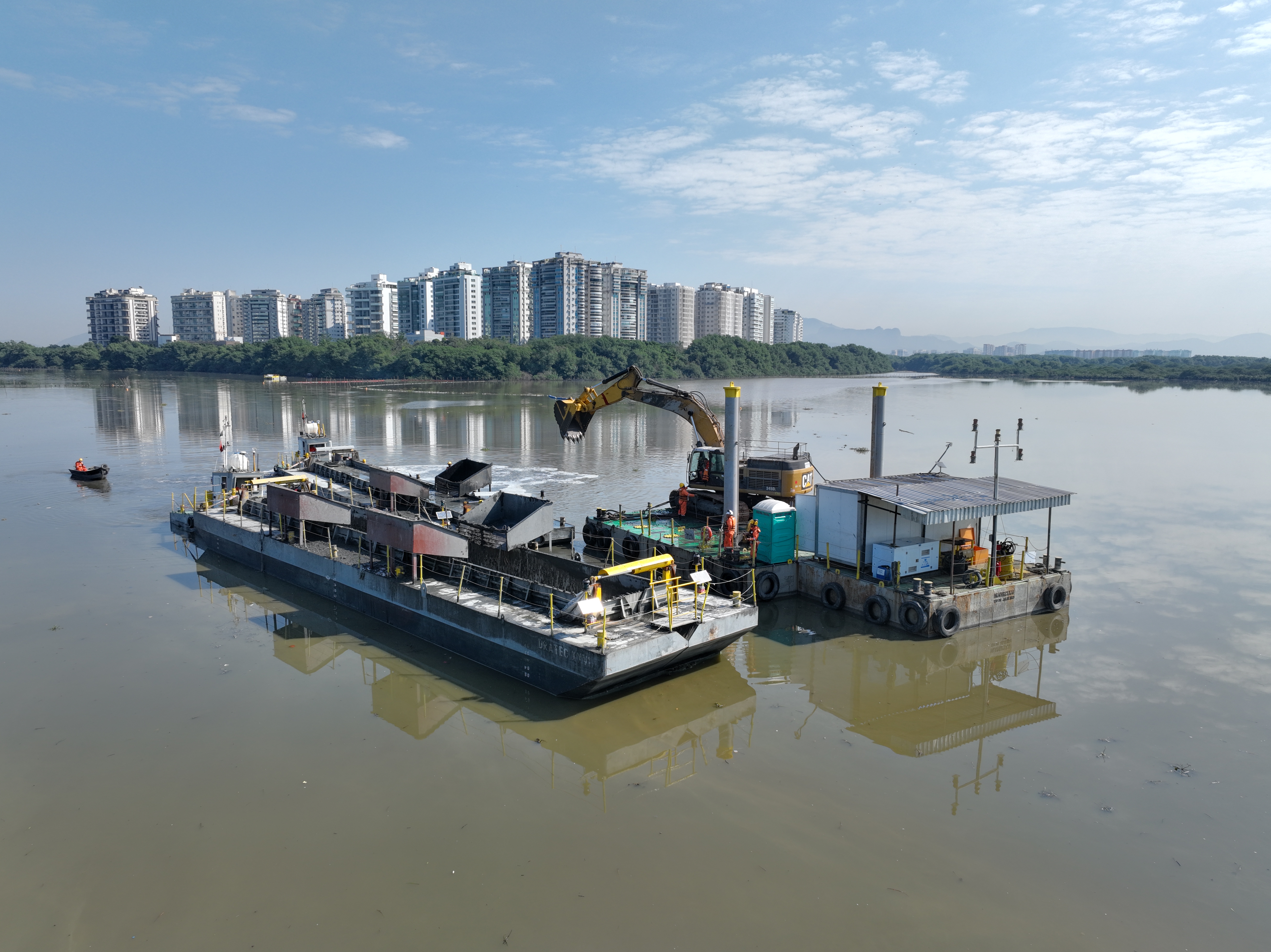 Obras nas Lagoas da Barra da Tijuca e de Jacarepaguá mostram seus primeiros resultados