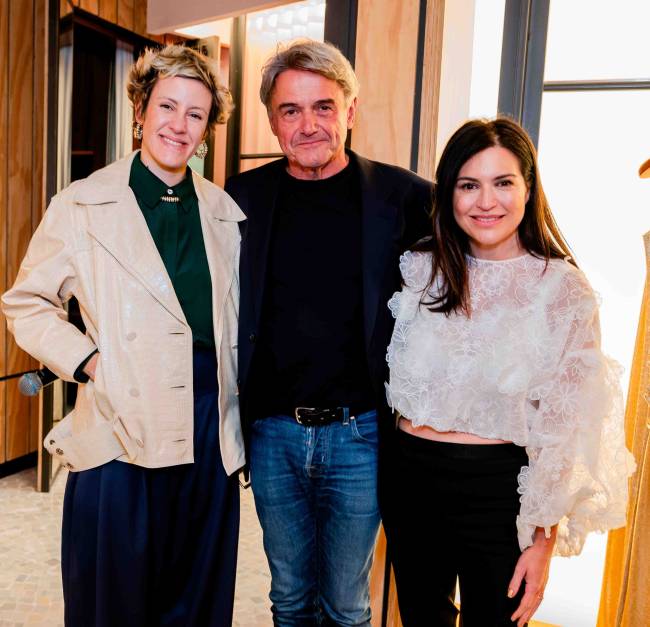 Olivia Merquior, Reiner Holzener e Natalie Klein