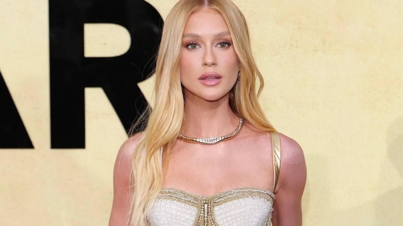 Marina Ruy Barbosa aparece com roxo no braço em Cannes
