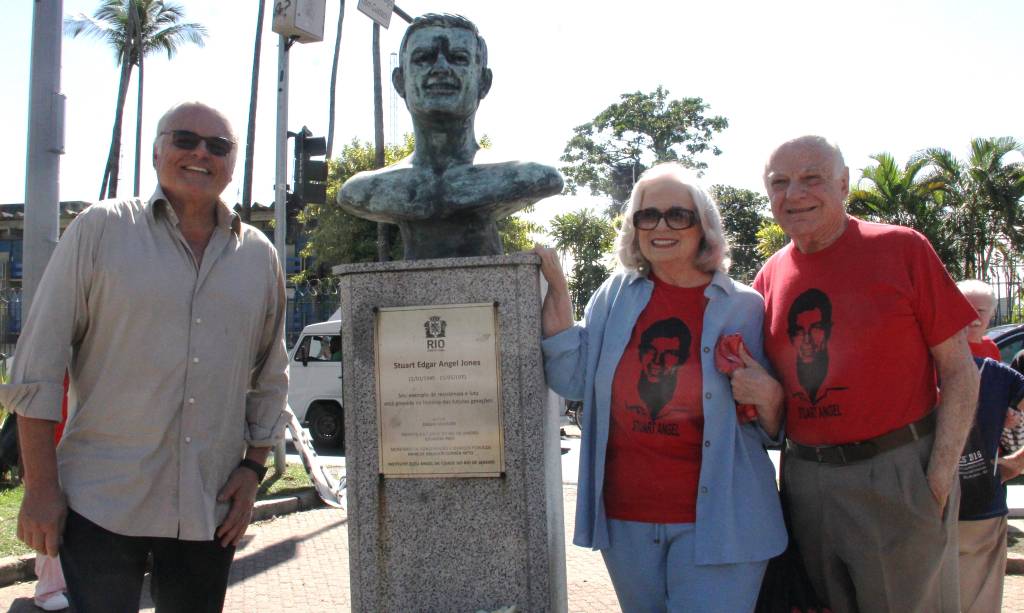 Homenagem em memória de Stuart Angel, morto pela ditadura militar, na UFRJ