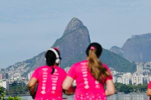 Corrida Pink Granado, na Lagoa