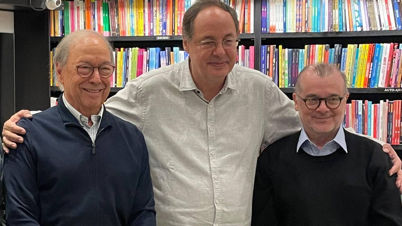 Edmar bacharel, Pedro Malan, Eduardo giannetti e Gustavo Franco