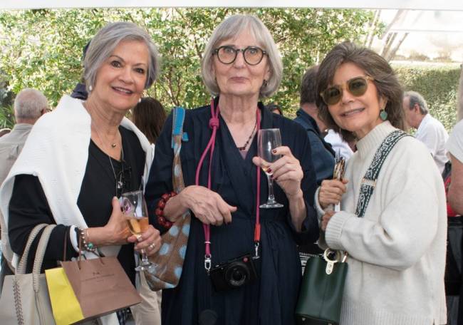 Beatrice Hatala, Maria Carmem e Ligia Perlingeiro