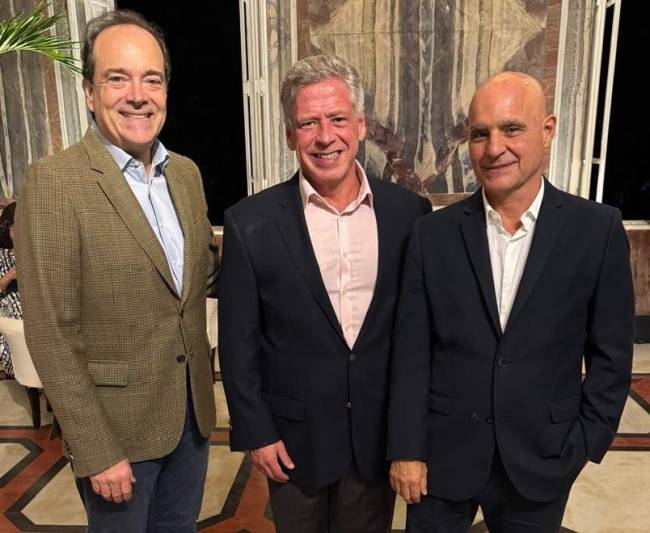 Carlos Roberto Osorio, Marcelo Moura e Eugenio Pacelli
