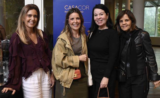 Fernanda Medeiros Marcela Martins Jacira Pinheiro e Angela Falcão