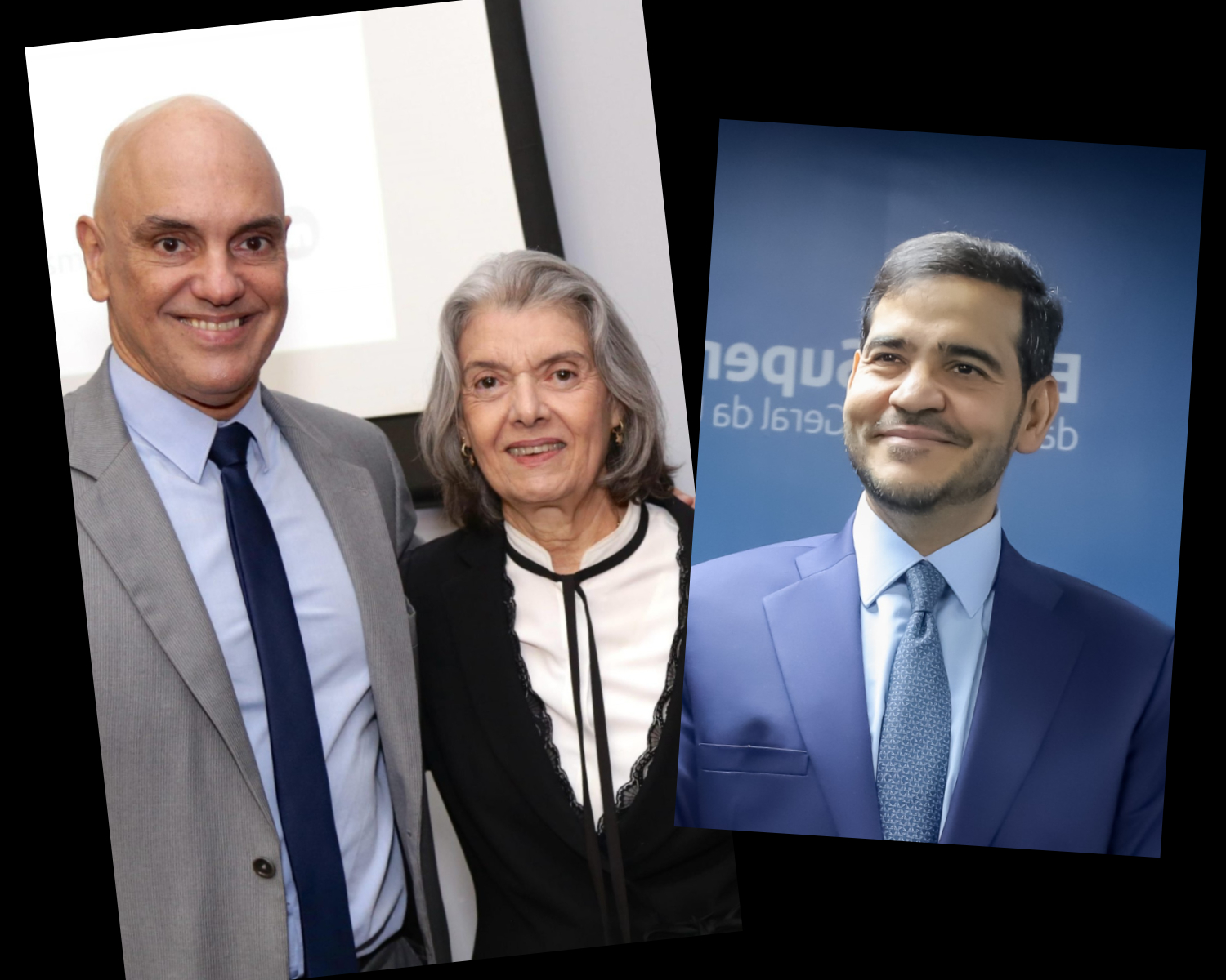 Ministros do STF e AGU em evento sobre fake news no Rio