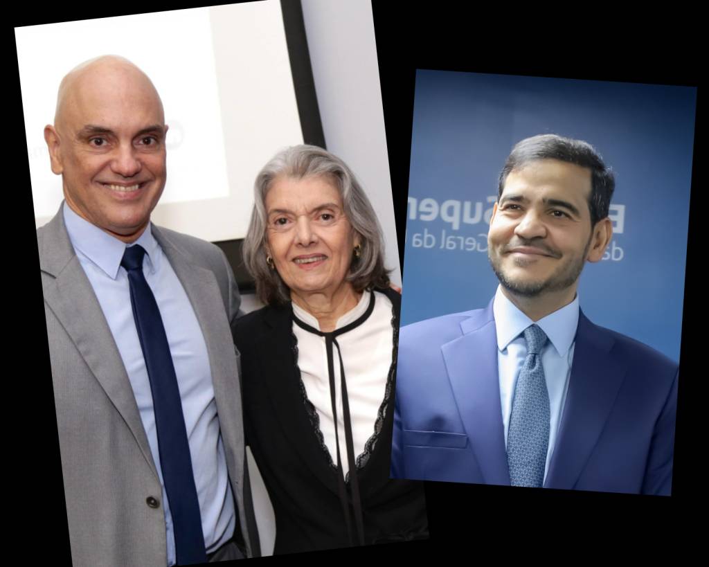 Ministros do STF e AGU em evento sobre fake news no Rio