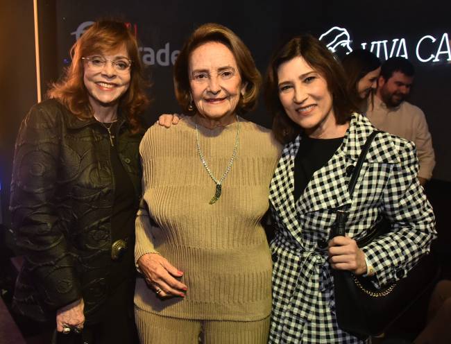 Gloria Perez, Lucinha Araújo e Beth Goulart (1)
