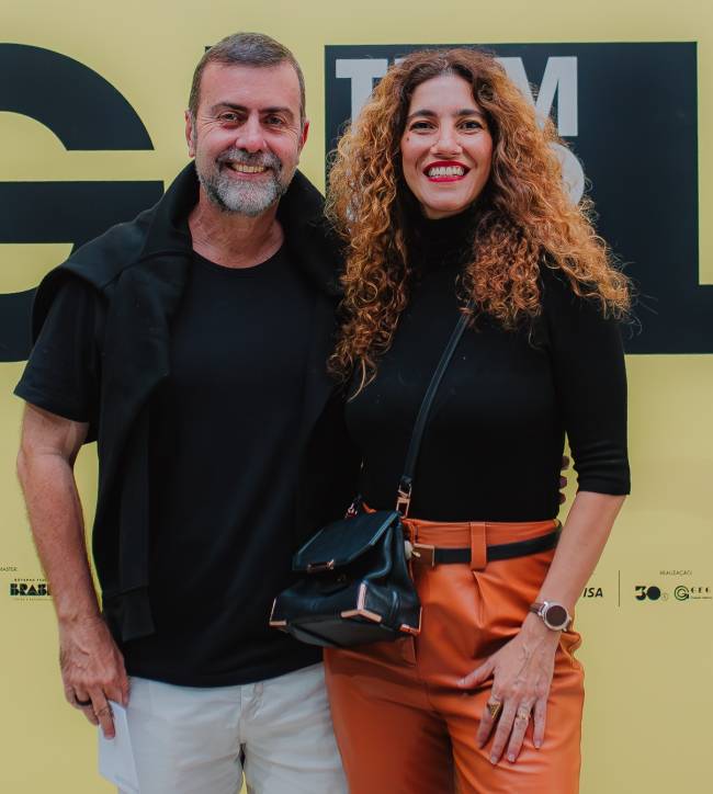 Marcelo Freixo e Antonia Pellegrino