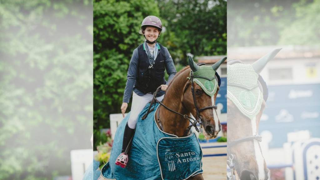 Carioca de 13 anos é a mais nova promessa da equitação