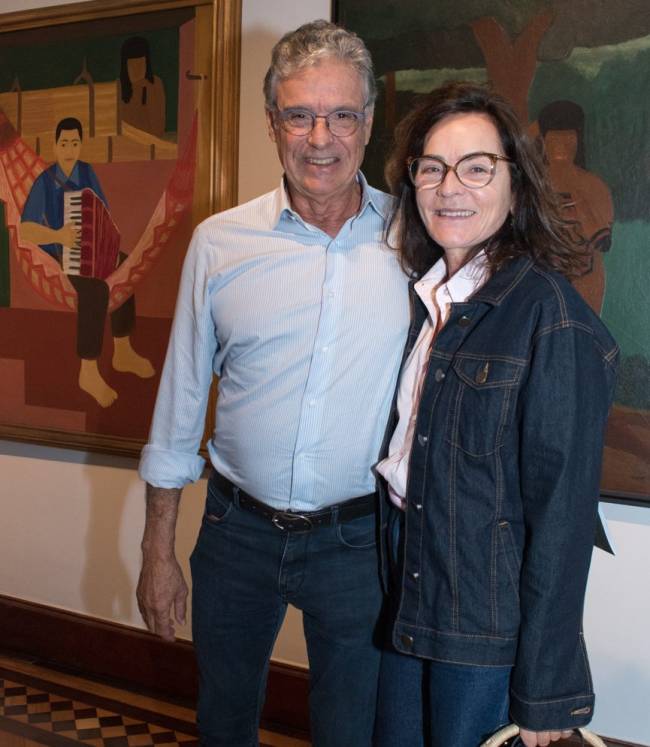 Paulo Henrique Cardoso e Evangelina Seiler