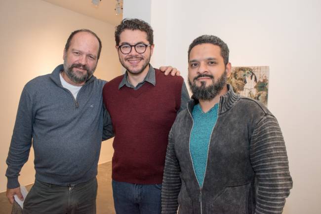Pedro Rosa, Shannon Botelho e Anderson Arêas