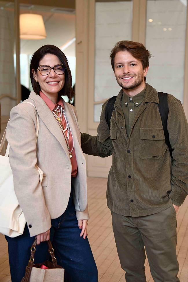 Sophia Abraham e Victor Niskier