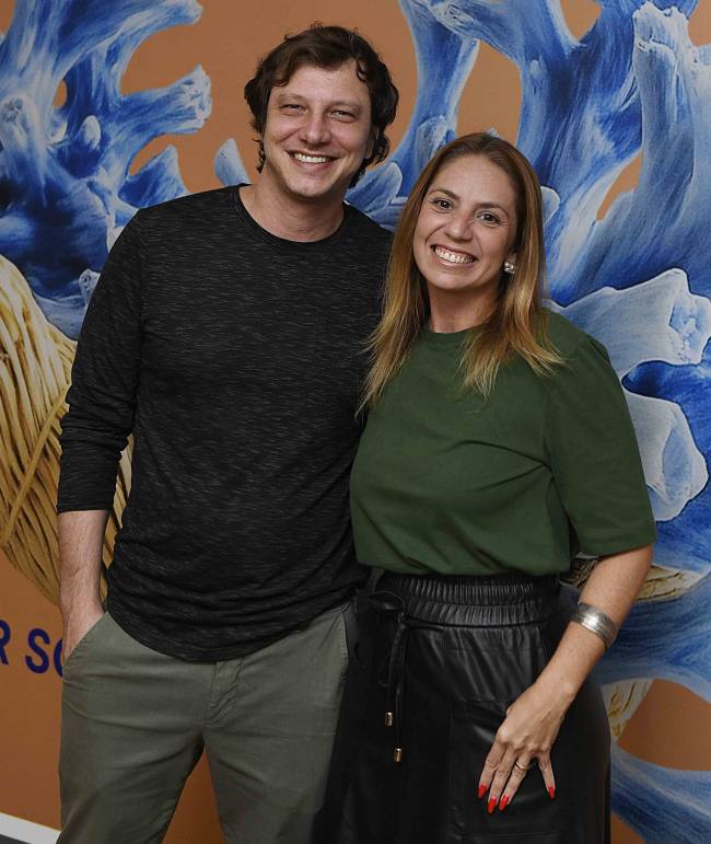 Thiago Morsch e Michelle Wilkinson