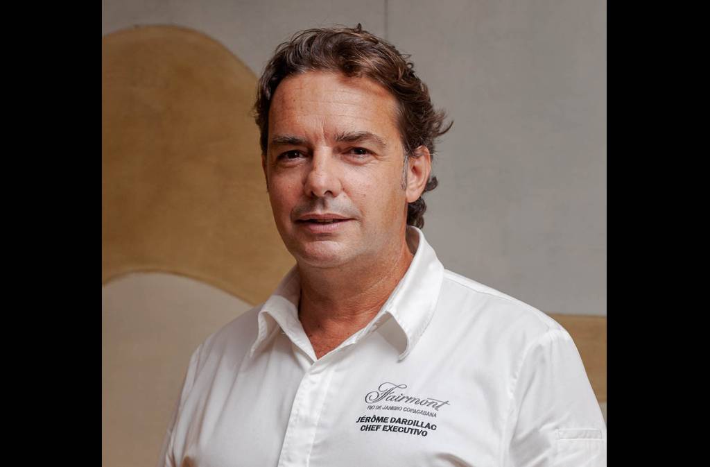 “Invertida” com o chef Jérome Dardillac, à frente de festival francês