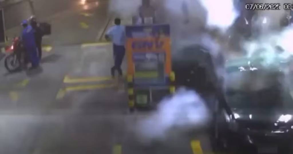 Vídeo mostra momento da explosão na Lapa que matou motorista e frentista