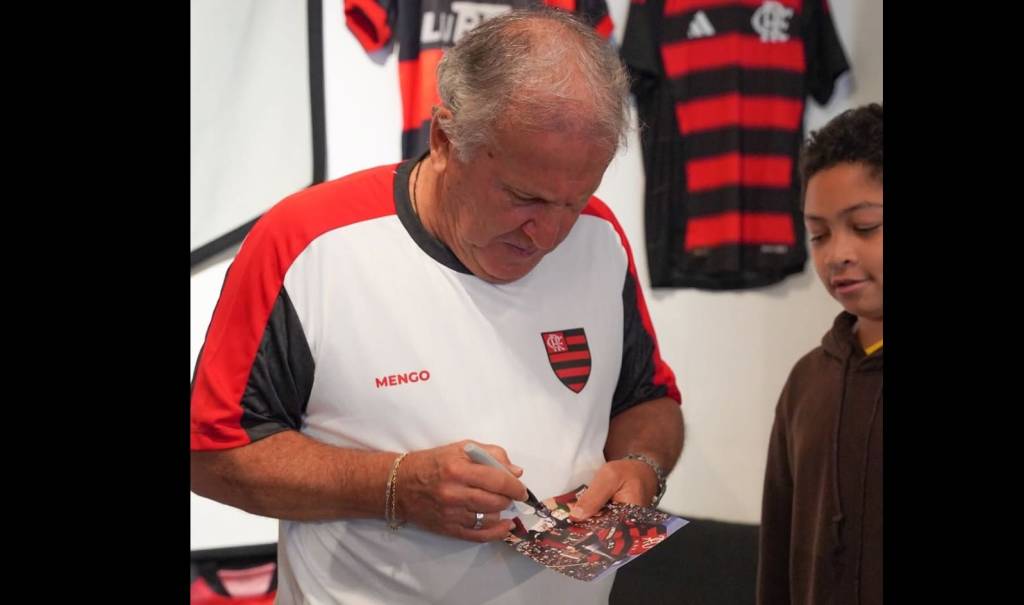 Zico: agenda lotada nos EUA com a Copa do Mundo de Clubes