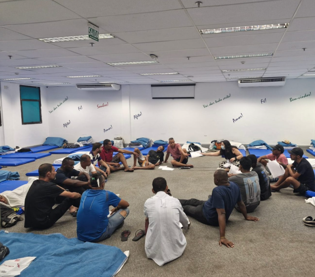 Em gesto generoso, NorteShopping dá abrigo a pessoas necessitadas no frio