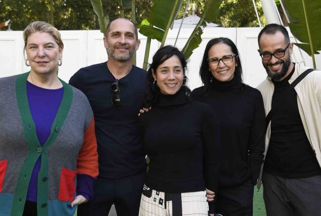 Celina Mello Franco, Guga Leivas, Isa Ono, Gisele Taranto e Rafael Pessanha