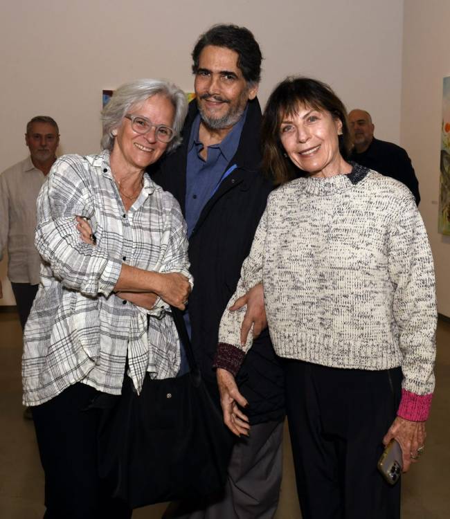 _DSC0036 Patricia Quentel , Antonio Neves da Rocha e Anita Schwartz - GALERIA ANITA SCHWARTZ - JULHO 2025 - CG