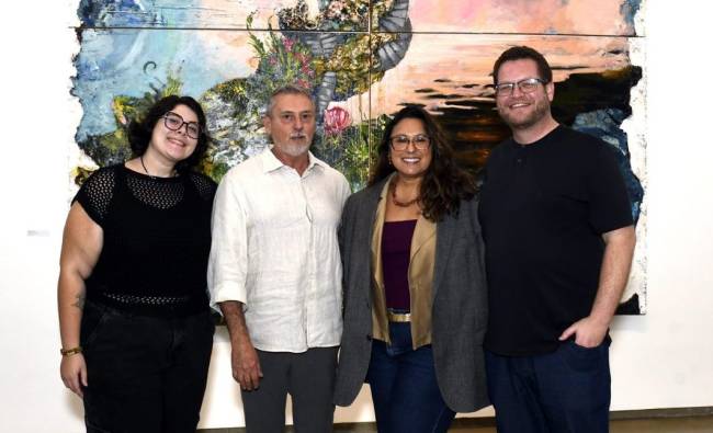 Gabriela Kazapi, Fernando Lindote e Bianca e Gabriel Kazapi