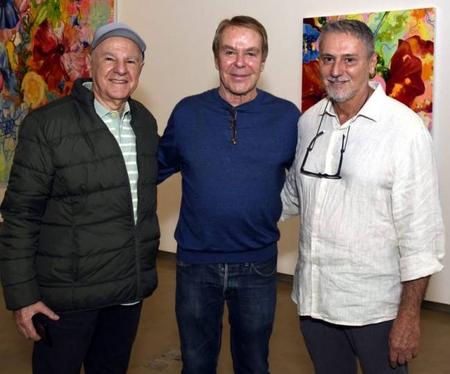 _DSC0127 Wilson Piran , Luiz Carlos Ritter e Fernando Lindote - GALERIA ANITA SCHWARTZ - JULHO 2025 - CG