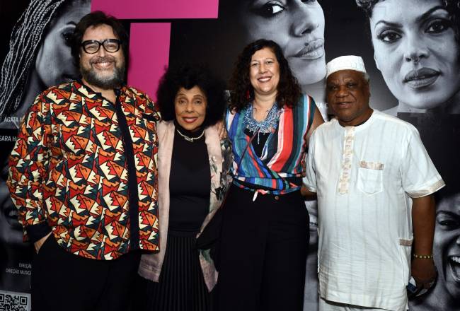 Eduardo Barata, Eliana Pittman, Andréa Alves e Ivanir dos Santos