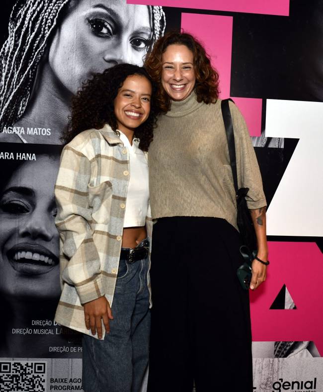 _DSC7491 Liza Lou e Monica Benício - Estreia do musical ELZA - JUNHO 2025 - CG