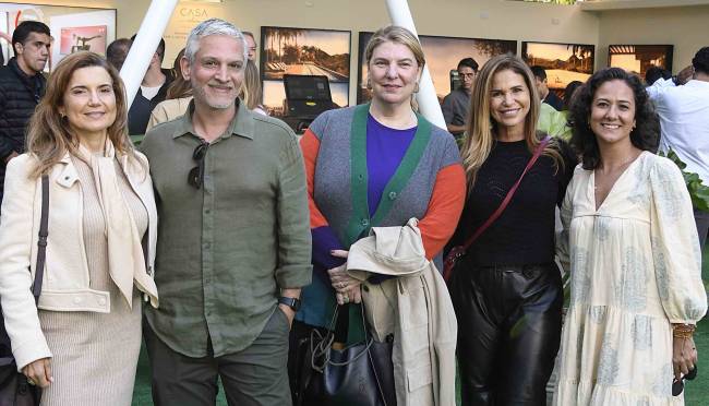 Flavia Marcolini, Fernando Lanner, Celina Mello Franco, Edy Moreira e Lucia Goncalves