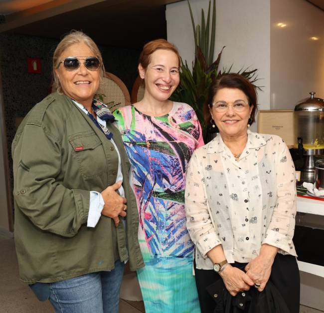 Keka Mendes de Almeida, Vivian Gandelsman e Beth Pessoa