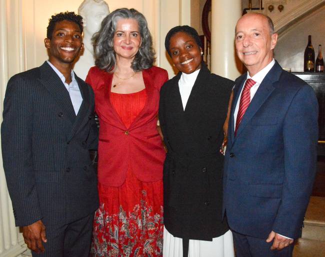 Luis Prachal Rego, Hosana Ganem, Ingrid Silva e Adalnio Senna Ganem