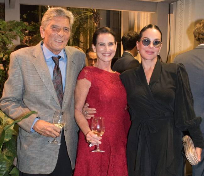 Mucio e Beth Borges com Paula Klien