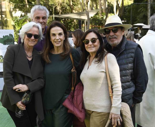 Patricia Quentel, Georgeana Vasconcellos, José Pessoa, Vera Pacheco Fernandes e Romeiro Pacheco Fernandes