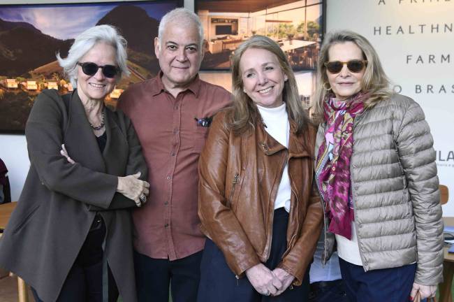 Patricia Quentel, Mauricio Nobrega, Cecilia Nobrega e Ana Paula Leão Teixeira