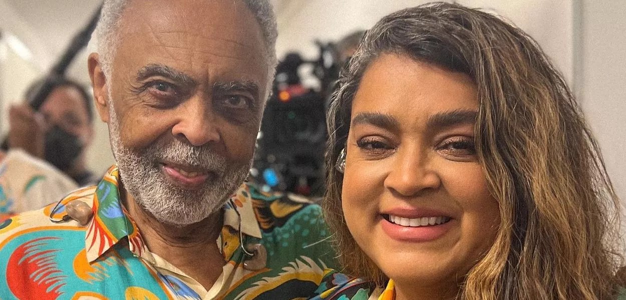 Em família: Gil e Preta dividiram o palco juntos na turnê de Refavela