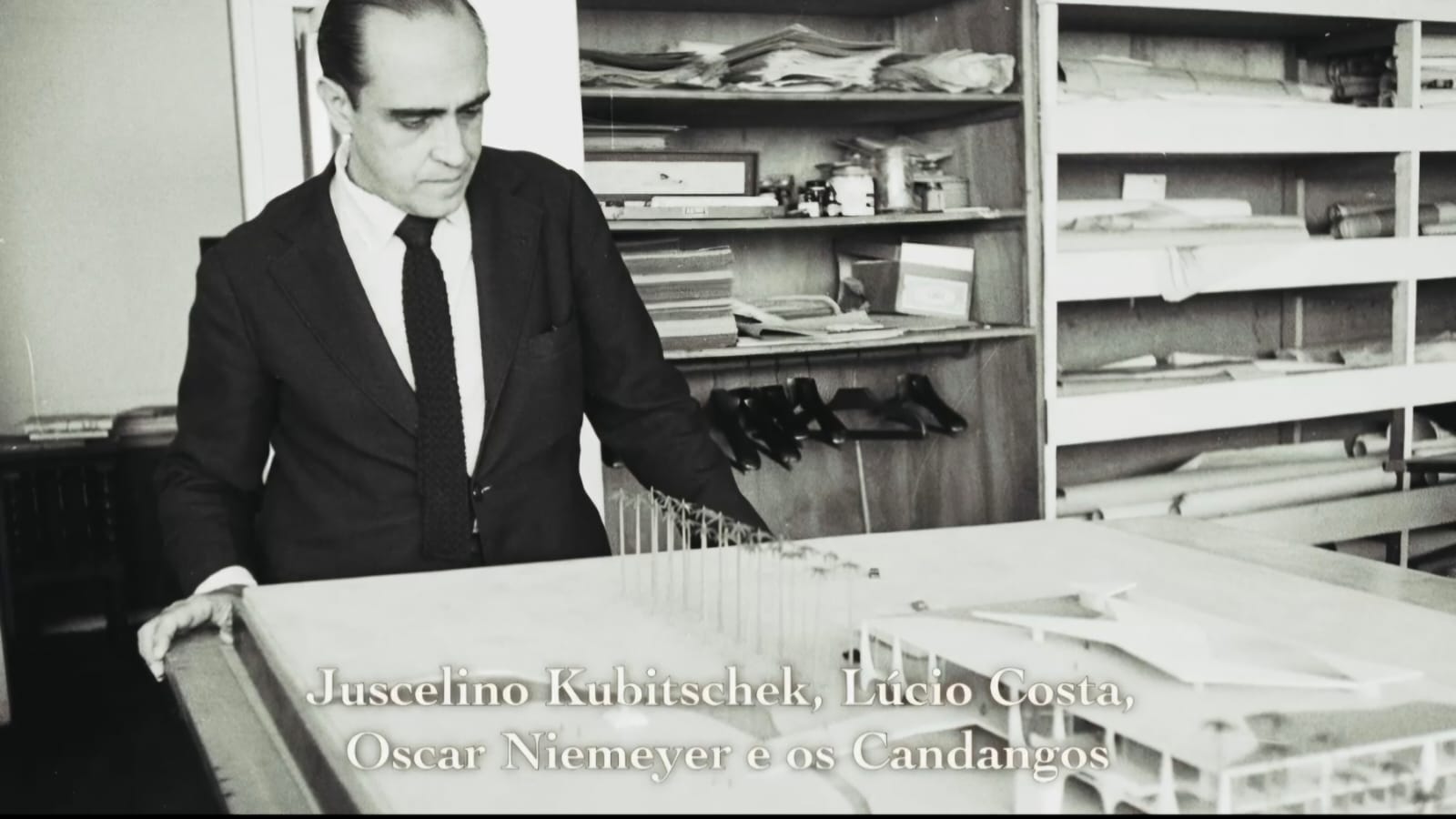Em doc sobre os 65 anos de Brasília, inéditos de Niemeyer