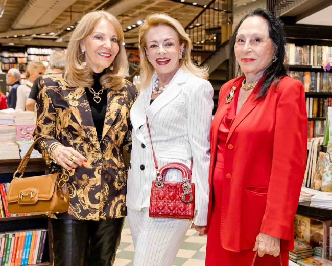 Ana de Paula, Sueli Bedran e Myriam Gagliardi