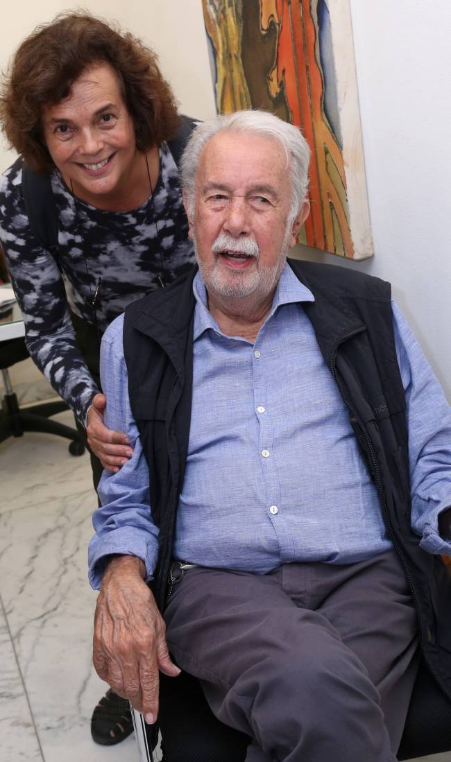 Claudia Saldanha e Carlos Vergara