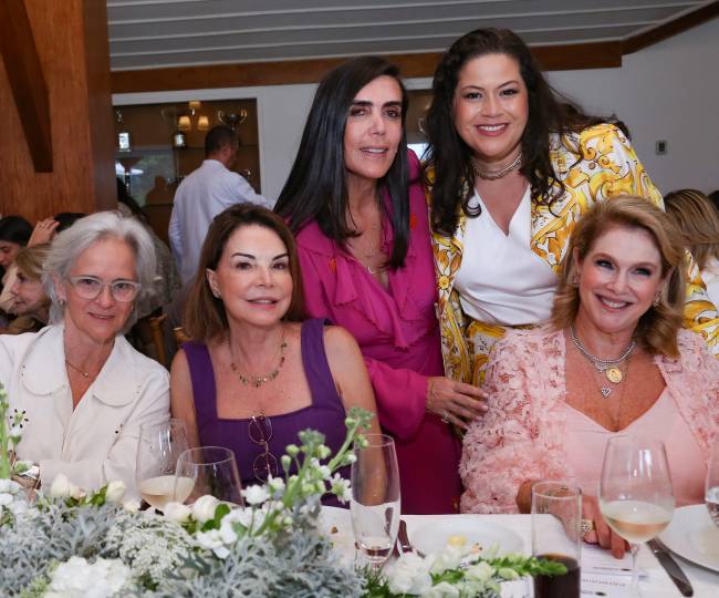 Patricia Quentel, Patricia Mayer, Iná Arruda e Glória Severiano Ribeiro