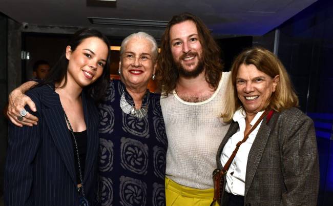 Antonia Saraceni, Vera Holtz, Federico Puppi e Denise Saraceni