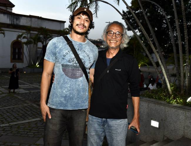 _DSC6091 Os artistas plásticos Willy Chung e Aiyon Chung - CORRESPONDÊNCIAS - AGO 2025 -CG