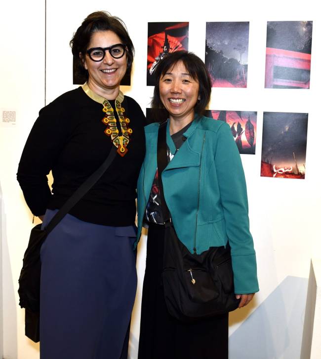 _DSC6100 As artistas Daniela Karan e Lidia Sumi - CORRESPONDÊNCIAS - AGO 2025 -CG
