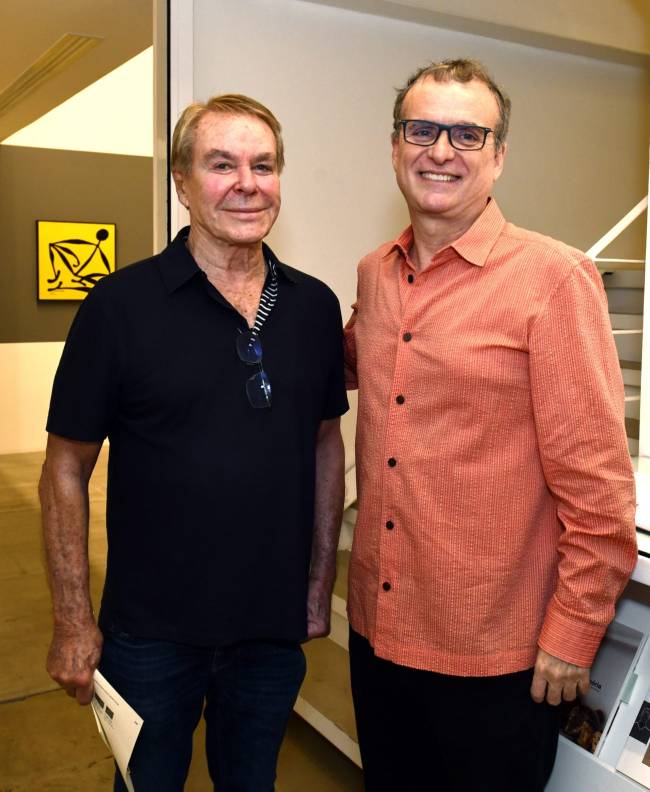 _DSC6320 Luiz Carlos Ritter e Pedro Buarque - Exposição TUDO ENTOA - AGO 2025 - CG