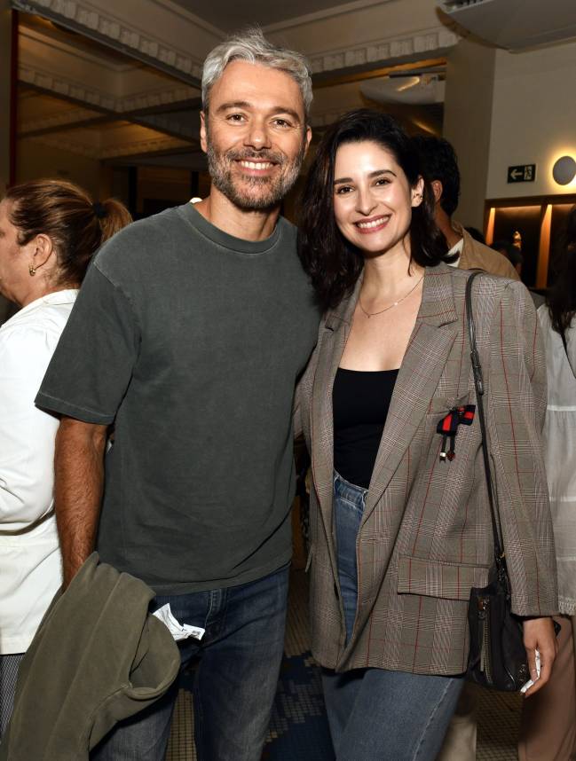 _DSC6827 O casal Angelo Paes Leme e Anna Sophia Folch - GRUPO GALPÃO - AGO 2025 - CG