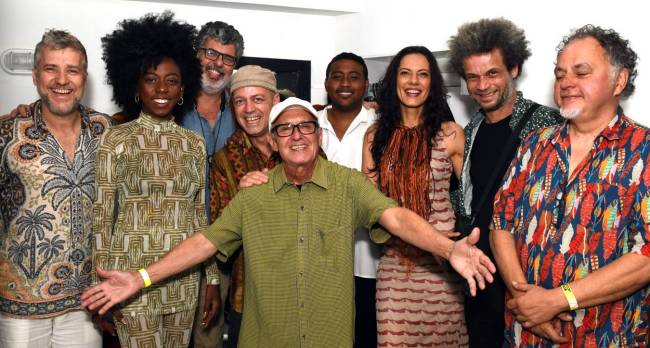 A banda no camarim