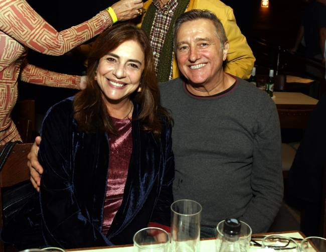 O casal Mônica Sanches e Jefferson Svoboda