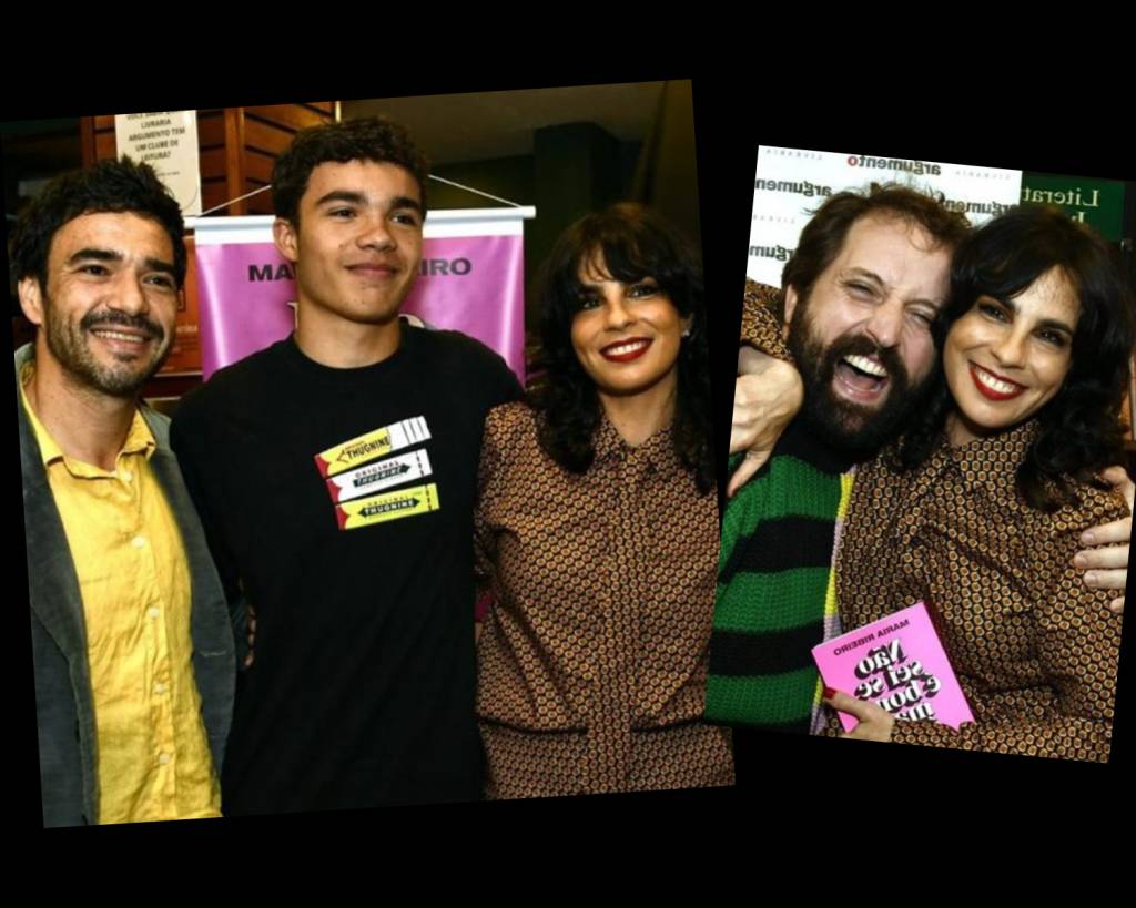 Rave literária: Maria Ribeiro emenda Flip e lançamento no Leblon