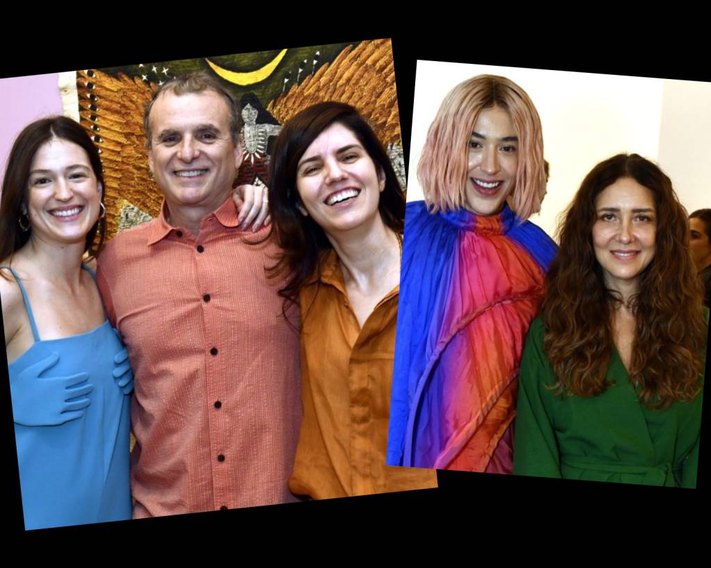 Arte, chope e calçada: Flexa abre coletiva indígena. Veja fotos!