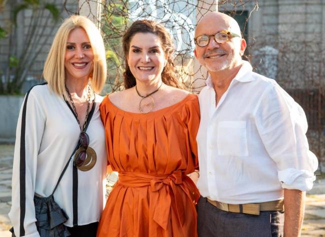 Isabela Francisco, Patricia Guerreiro e Ronald Goulard