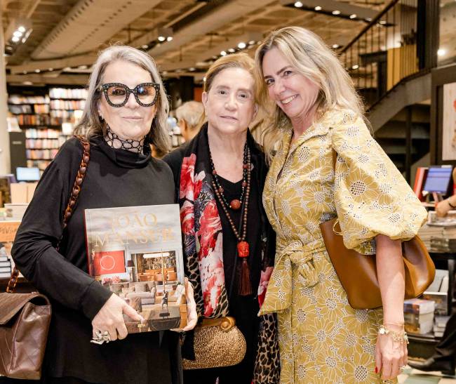 Fatima Martins, Madeleine Saade e Marcia Verissimo